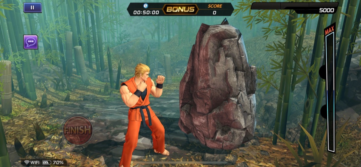 岩破壊ステージ